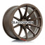 2Forge ZF8-R Alloy Wheel 22x10 5x130 ET0 TO 50 72.6mm CB Satin Bronze