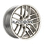 BBS CC-R AD Alloy Wheel 19x9 ET59 5x117 White Gold 70.05mm CB