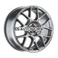 BBS XR Alloy Wheel 18x8 ET30 5x120 Platinum Silver 82mm CB
