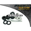 Powerflex Black Series Front Wishbone Front Bush Camber Adjustable 14mm Bolt Ford Focus Mk3 Inc ST Inc RS 11-18