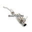 Tegiwa 70mm Cat Back Exhaust Honda Civic Type R EP3 01-06