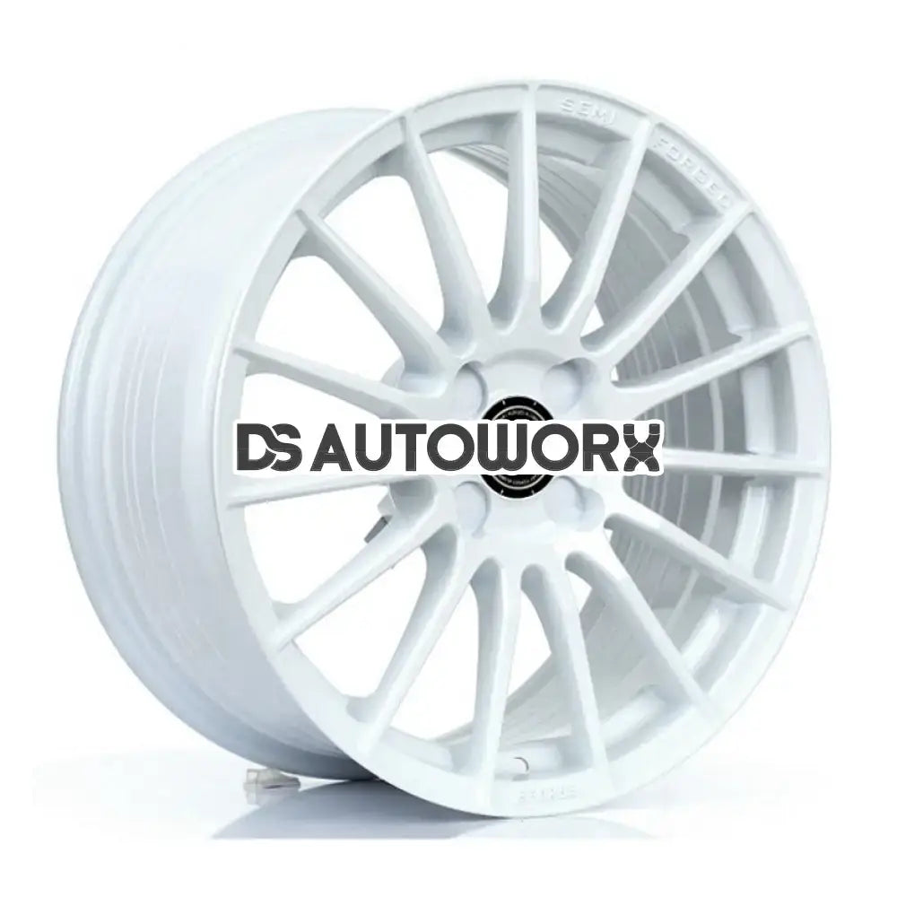 2Forge ZF1 Alloy Wheel 17x8 4x100 ET10 TO 58 72.6mm CB White