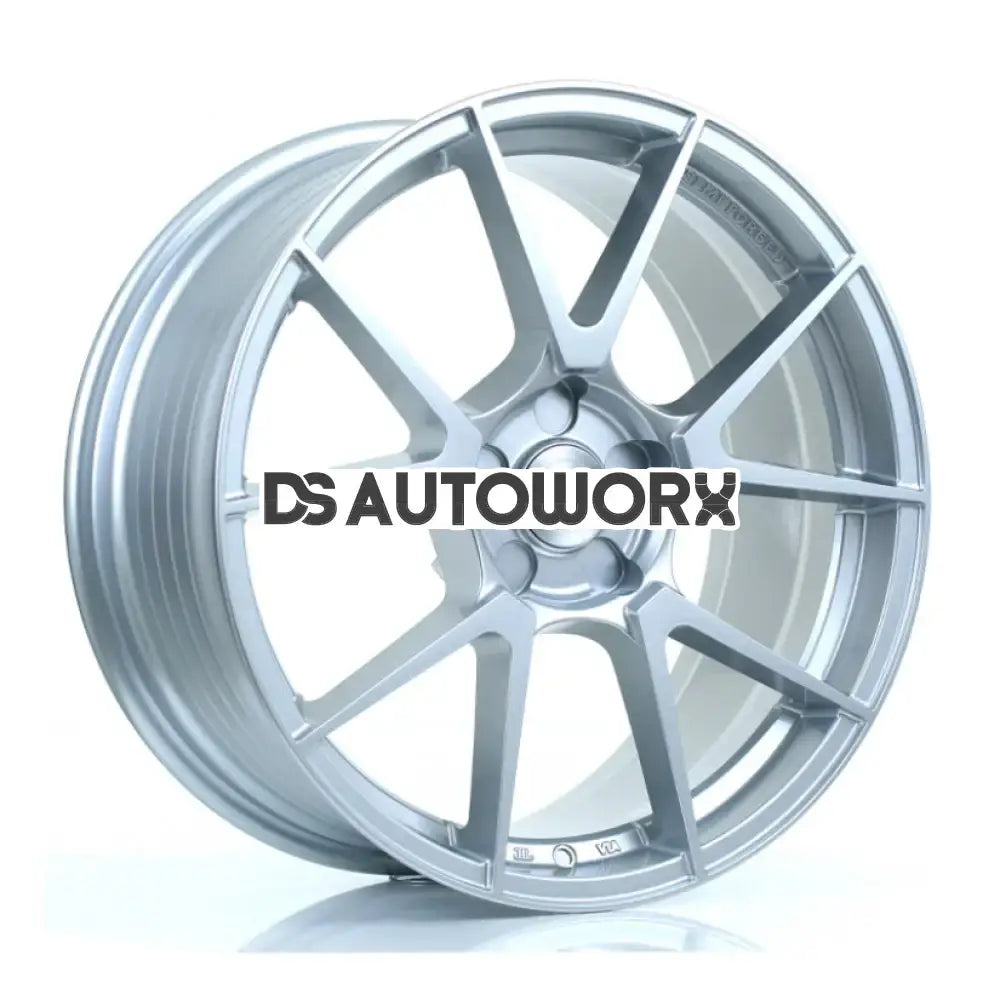 2Forge ZF6 Alloy Wheel 18x8 ET0 TO 45 5x130 Silver 72.6mm CB Main image