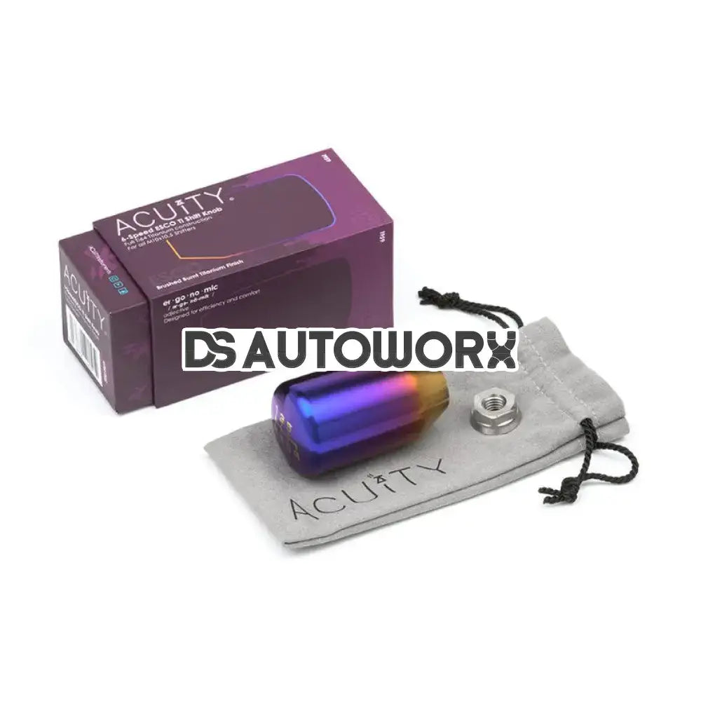 Acuity ESCO-Ti Shift Knob in Burnt Titanium M10 x 1.5