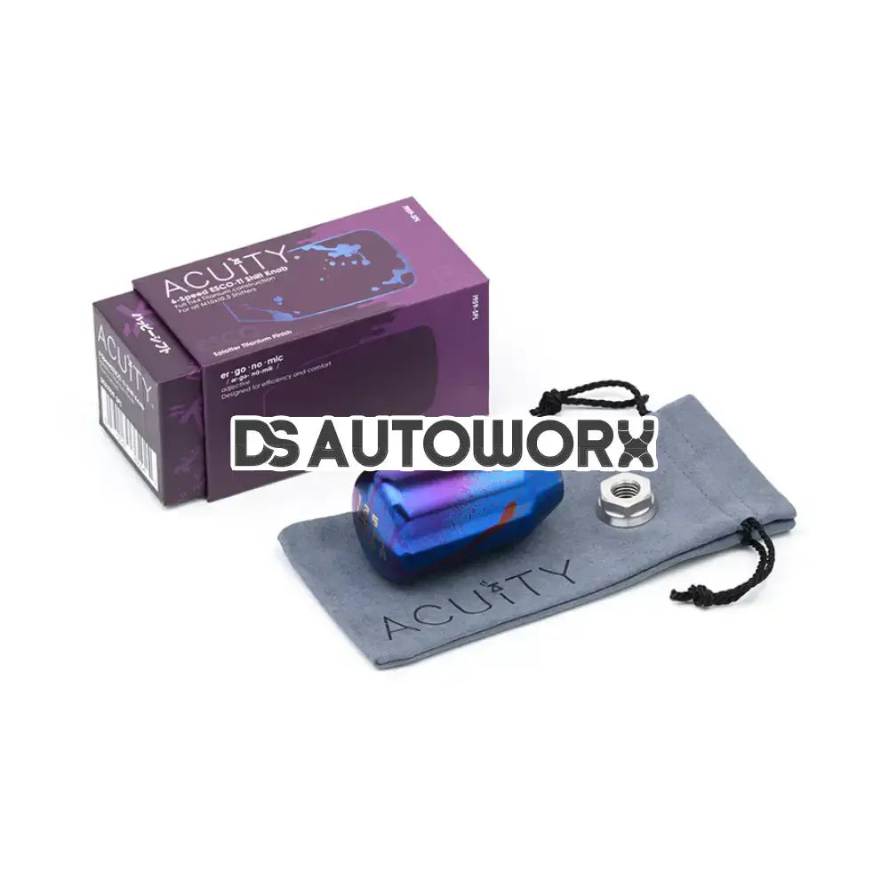 Acuity ESCO-Ti Shift Knob in Splatter Titanium M10 x 1.5