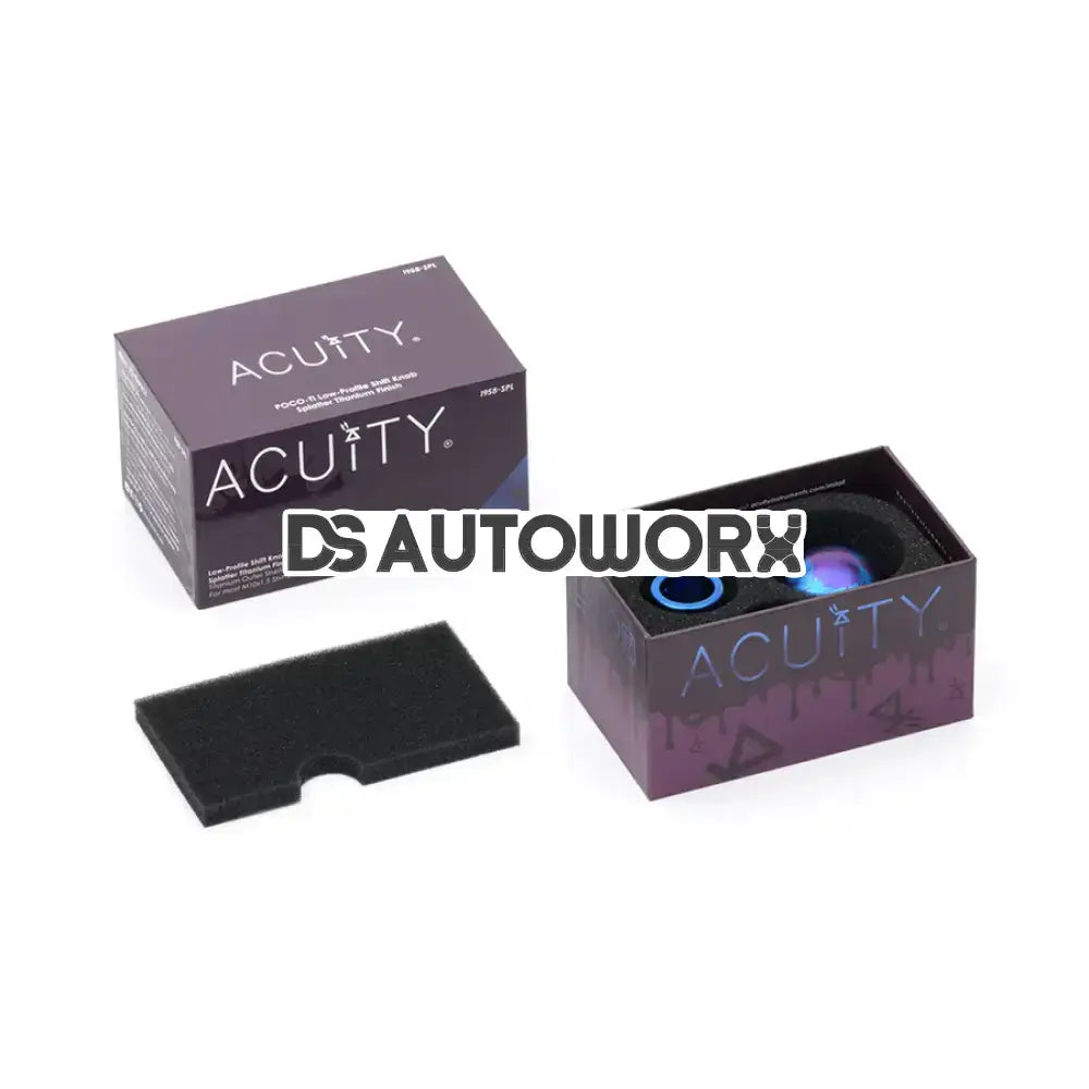 Acuity POCO-Ti Splatter Titanium Low Profile Shift Knob M10 x 1.5