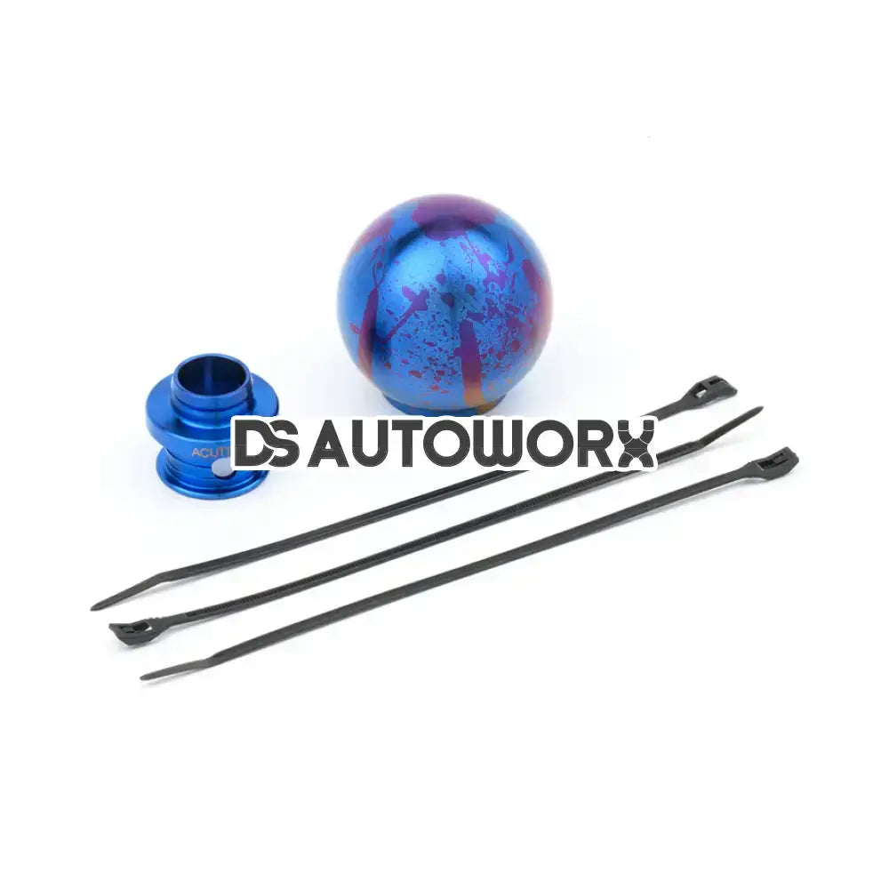 Acuity POCO-Ti Splatter Titanium Low Profile Shift Knob M10 x 1.5