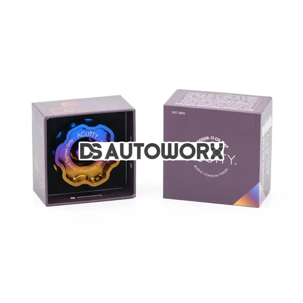 Acuity Podium-Ti Oil Cap Burnt Titanium Finish Honda