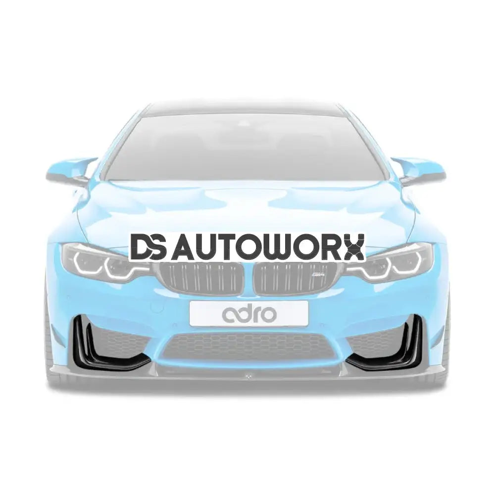 ADRO Carbon Fibre Front Bumper Air Duct Cover BMW F80 F82 M3 M4 14-20 Main image