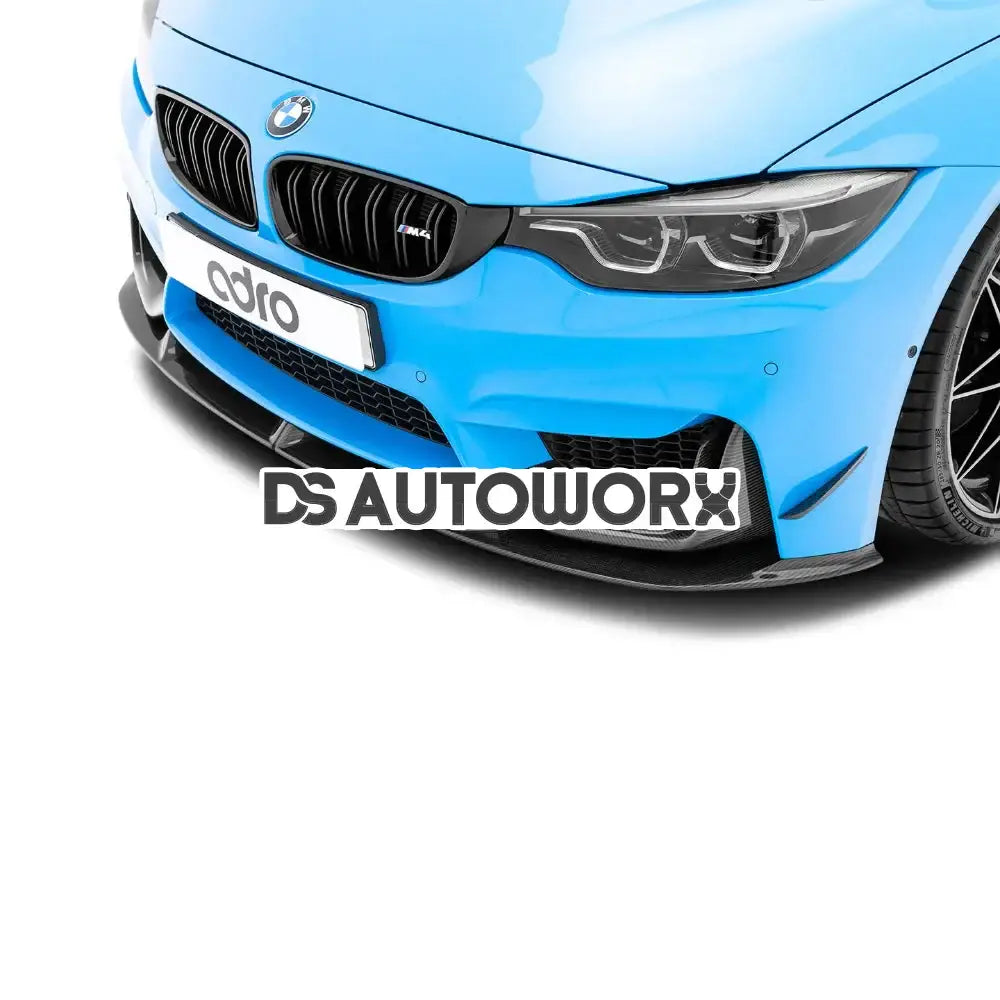 ADRO Carbon Fibre Front Lip BMW F80 F82 M3 M4 14-20 Main image