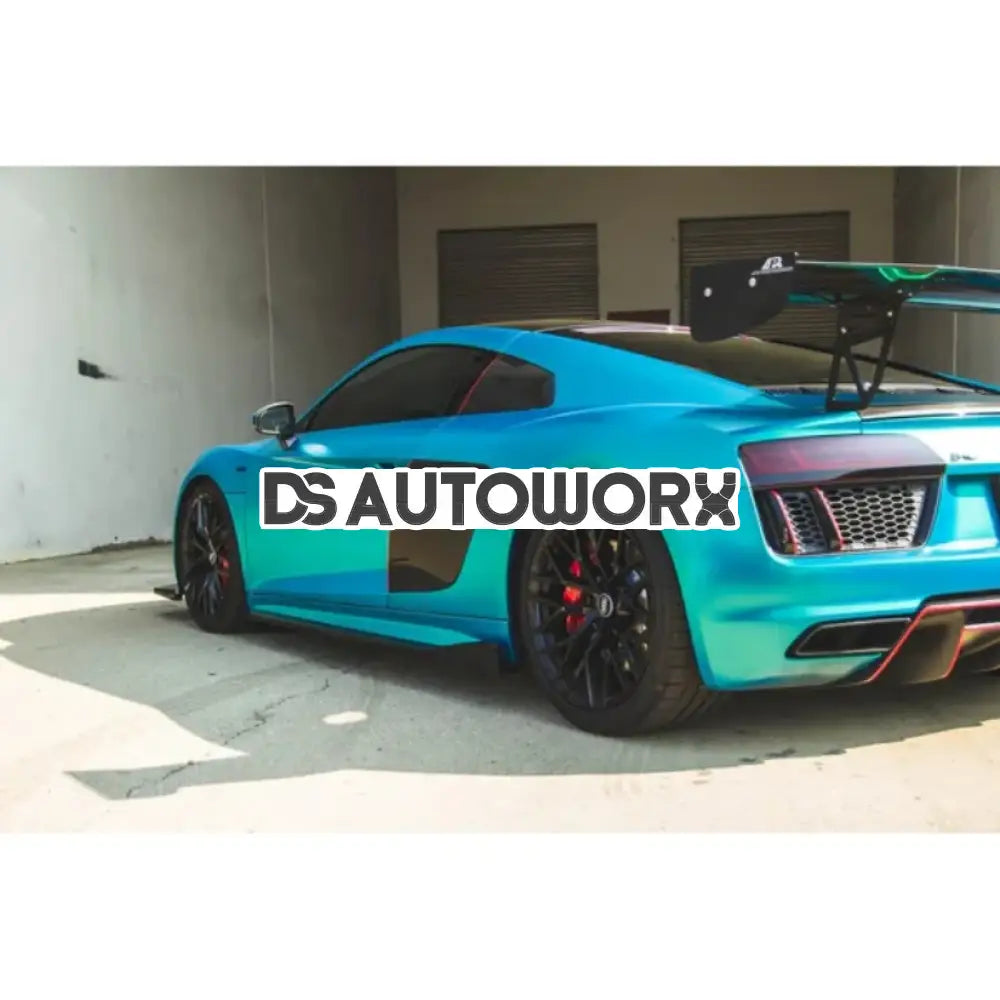APR Performance Carbon Fiber Side Rocker Extensions Audi R8 16-18