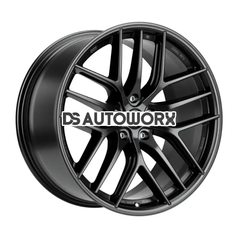 BBS CC-R AD Alloy Wheel 19x9.5 ET40.5 5x117 Satin Black 70.05mm CB Main image