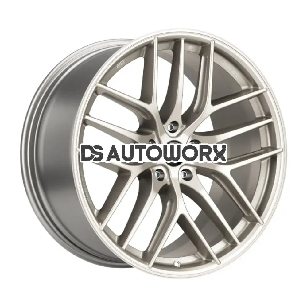 BBS CC-R AD Alloy Wheel 20x11 ET55 5x117 White Gold 70.05mm CB