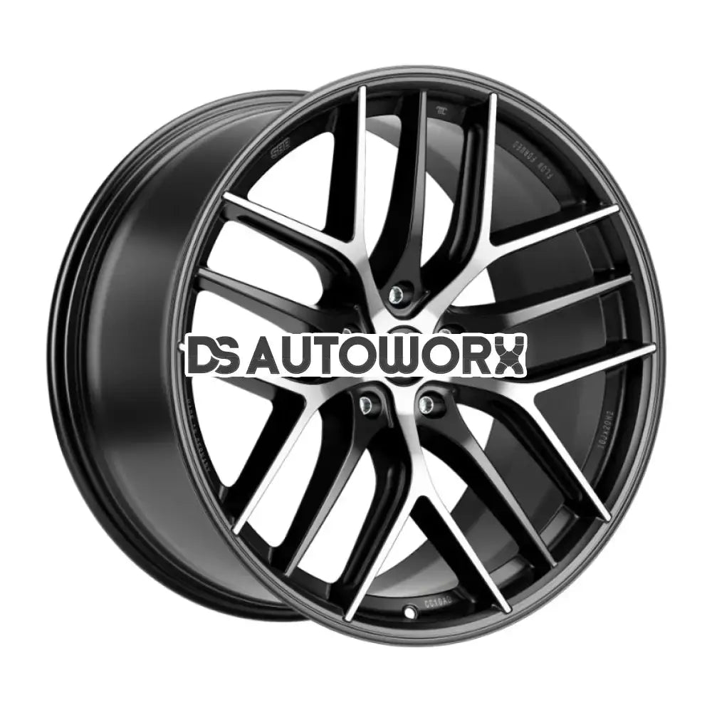 BBS CC-R AD Alloy Wheel 20x8.5 ET66 5x117 Satin Black Diamond Cut 70.05mm CB Main image