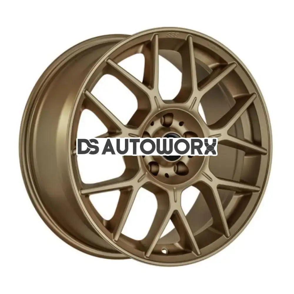 BBS XR Alloy Wheel 19x8.5 ET40 5x114 Satin Bronze 82mm CB Main image