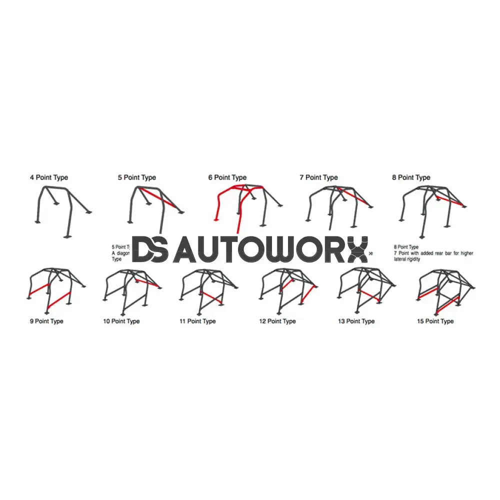 Cusco Chromoly Roll Cage Honda Civic Type-R FK2 15+ Secondary image