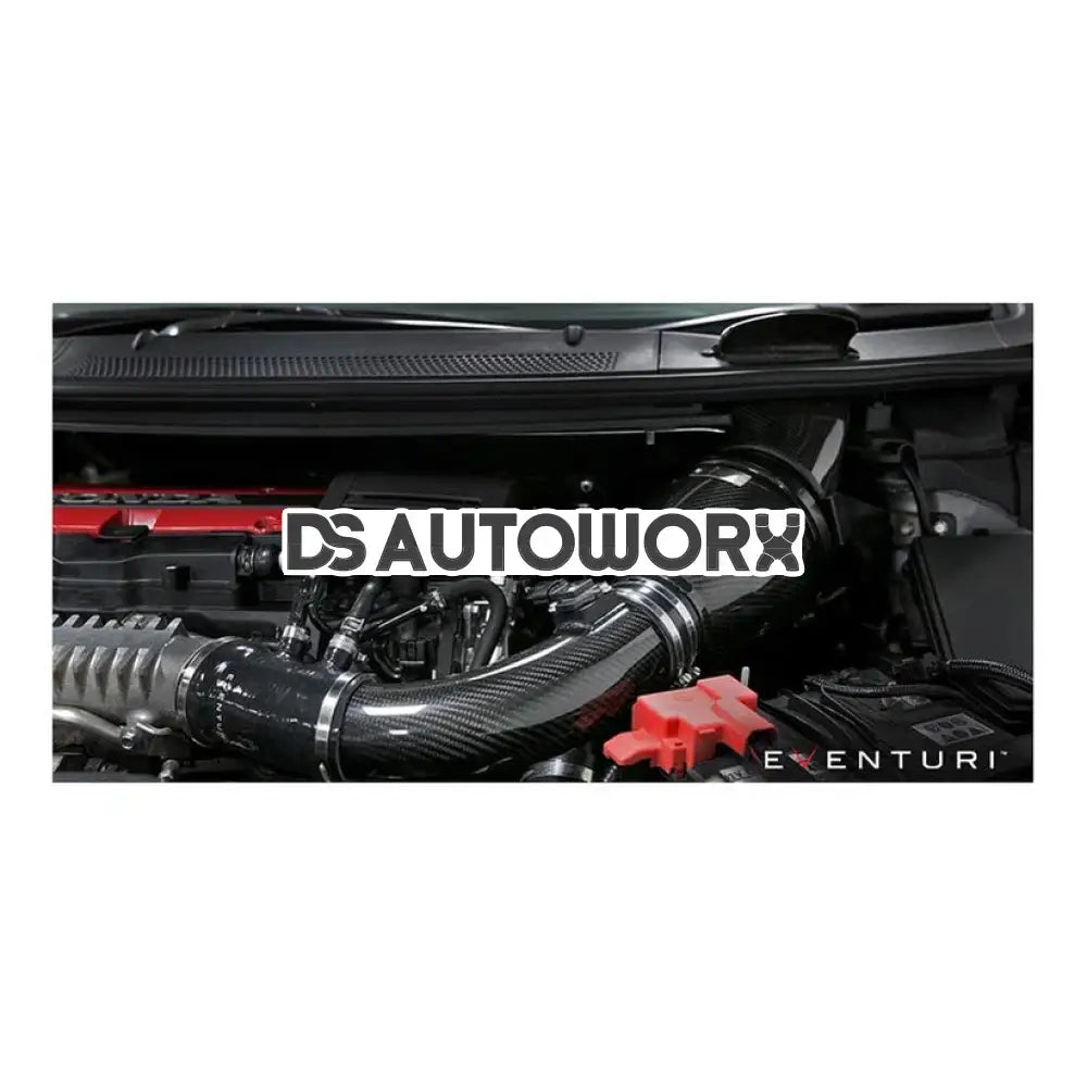 Eventuri Carbon Fibre Intake V2 Upgraded Carbon Tube Honda Civic Type R FK2