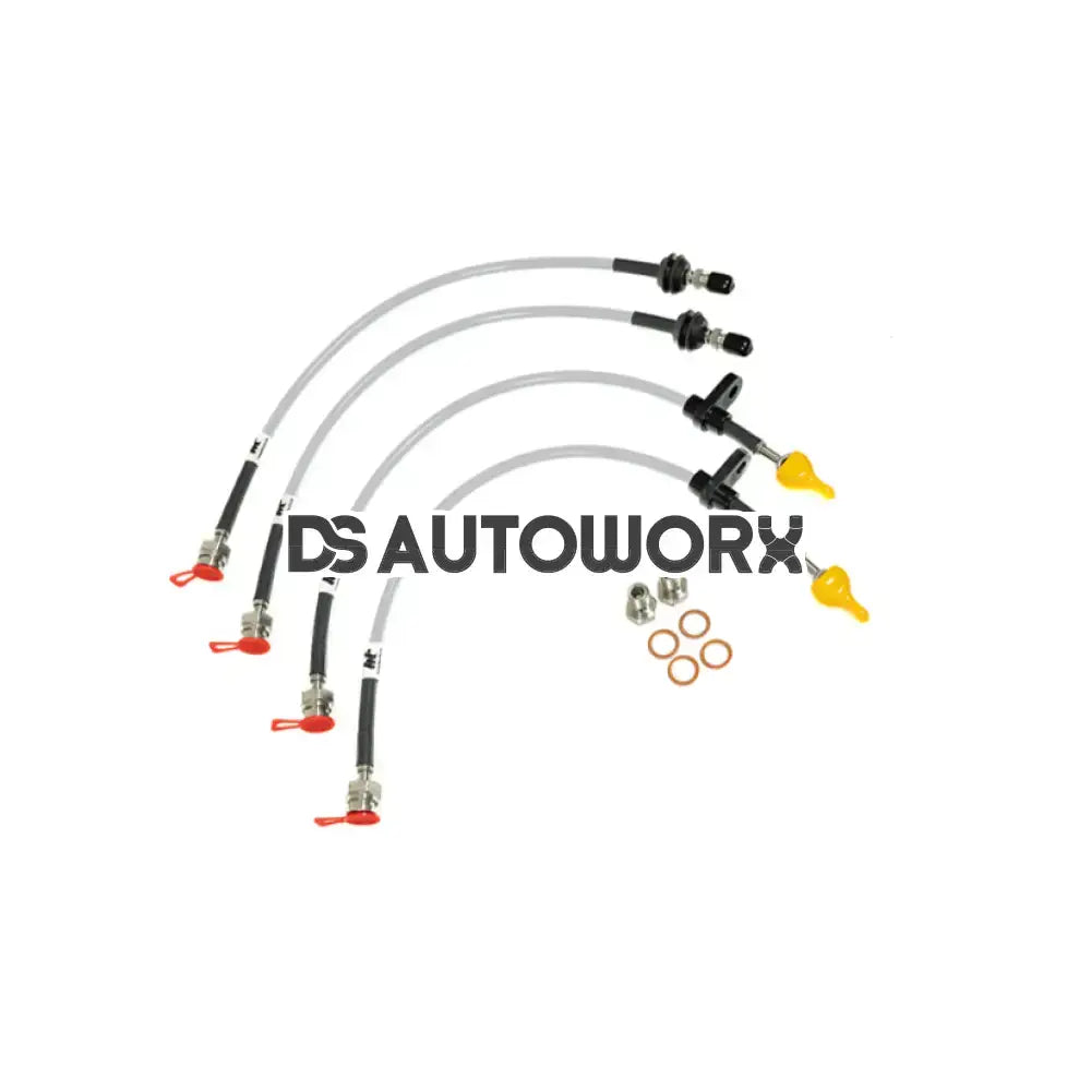 Forge Motorsport 4 Motion Brake Lines VW Golf Mk5 R32 3.2 06-09 Main image