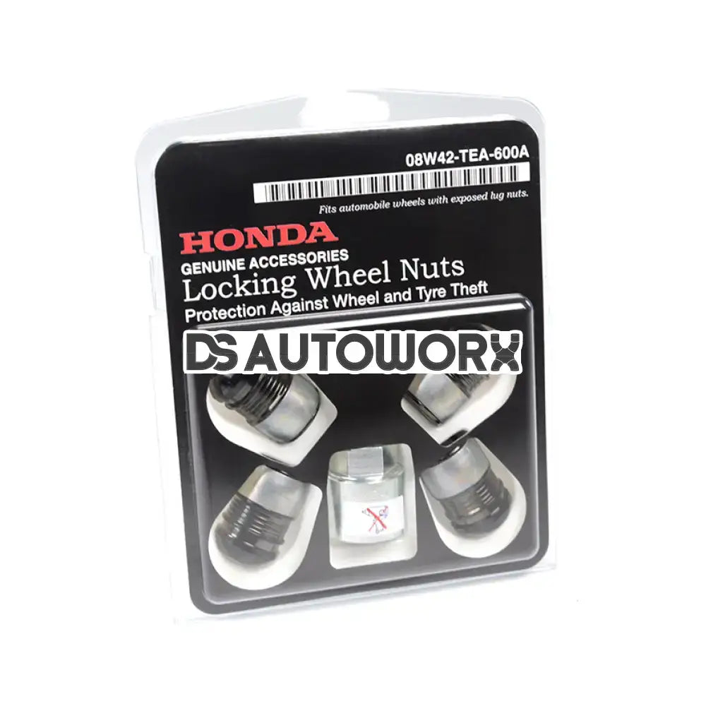 Genuine Honda Alloy Wheel Black Locking Lug Nuts Civic Type-R FK2 FK8 15-21 Main image
