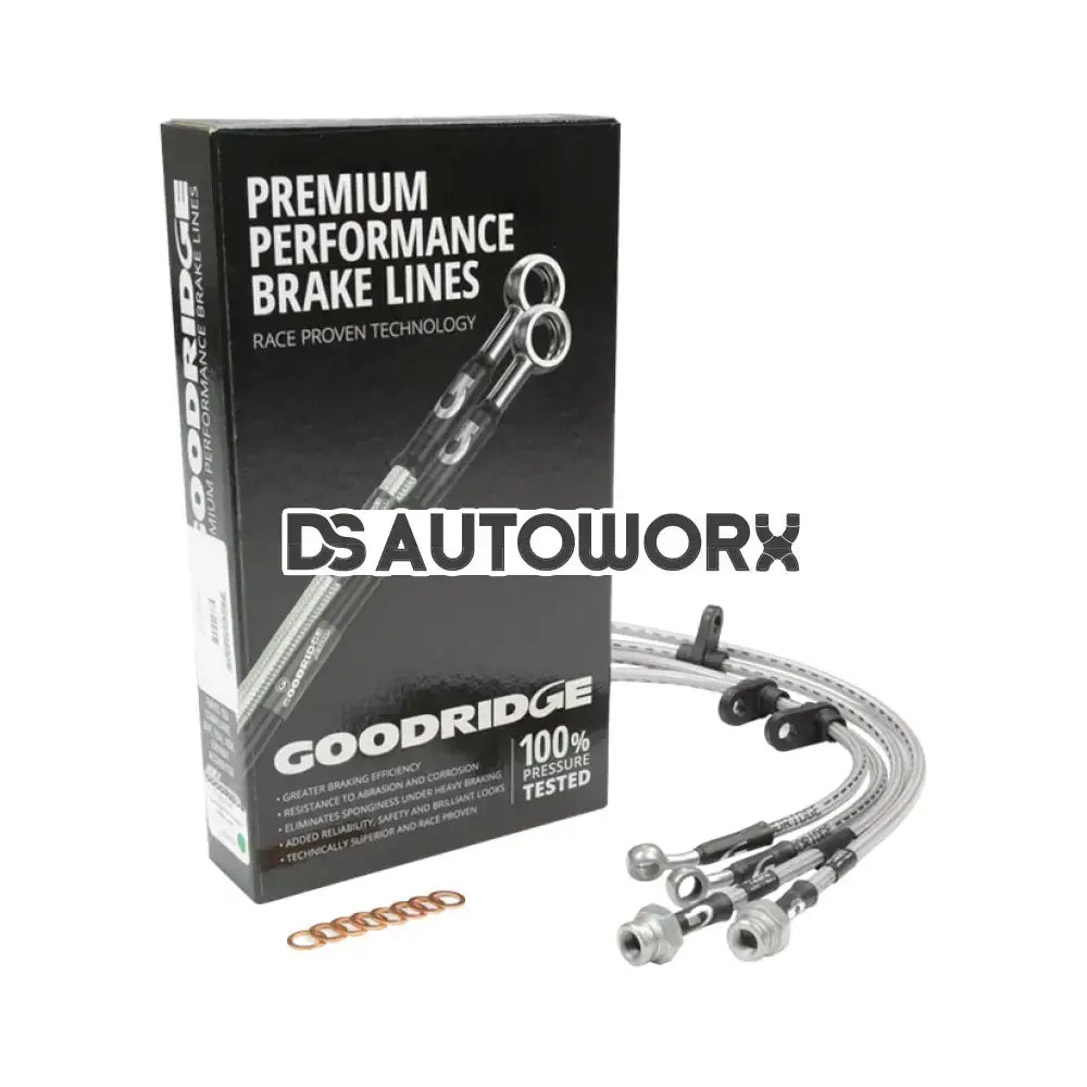 Goodridge Braided Brake Line Hoses Set Honda S2000 AP1 Main image