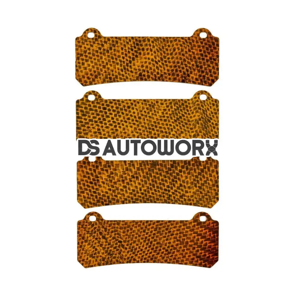 HEL Performance Carbon Fibre Brake Shims Nissan Skyline R35 GT-R 07+ Front Main image