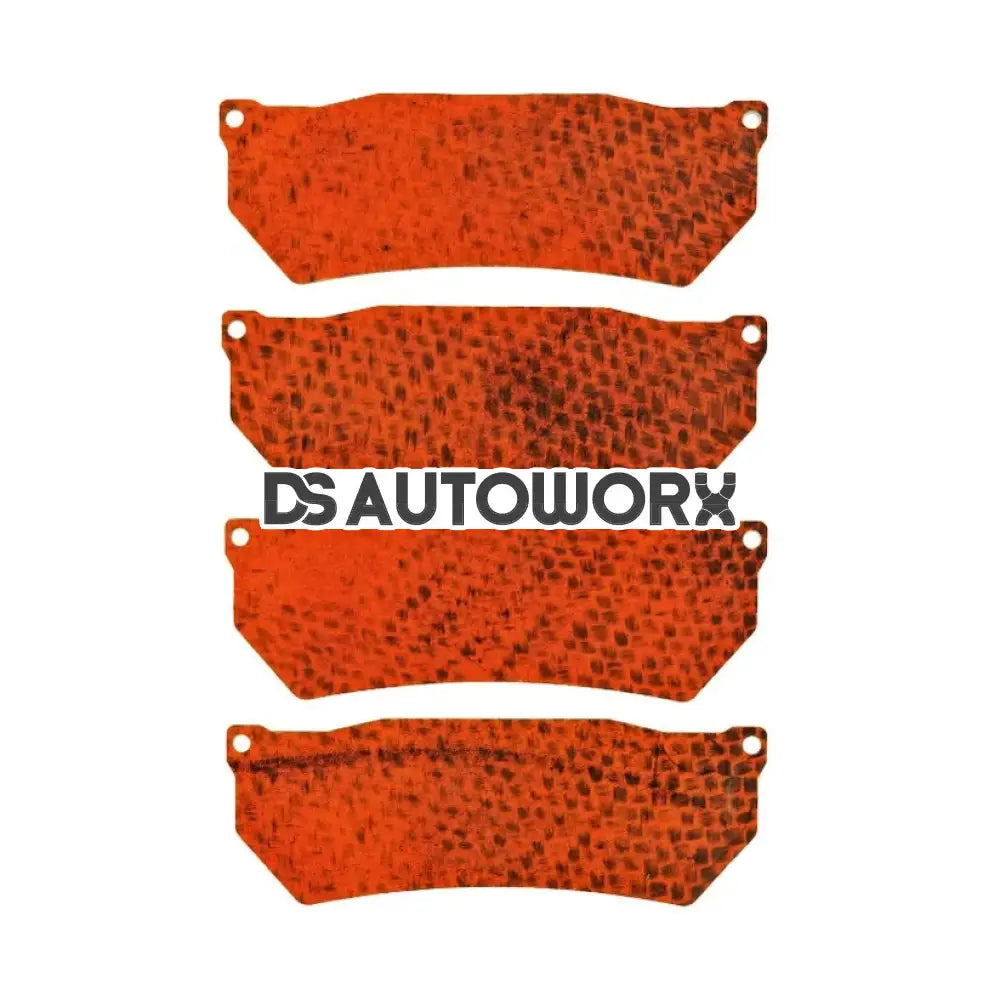 HEL Performance Carbon Fibre Brake Shims Volkswagen Golf MK7 GTI TCR 15+ Front Main image