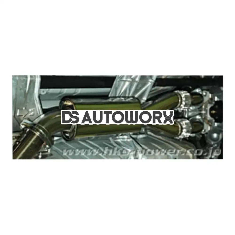 HKS Stainless Centre Pipe with Silencer Nissan GT-R R35 Main image