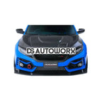 J's Racing Type-S FRP Front Wing Spoiler Honda Civic Type-R FK8