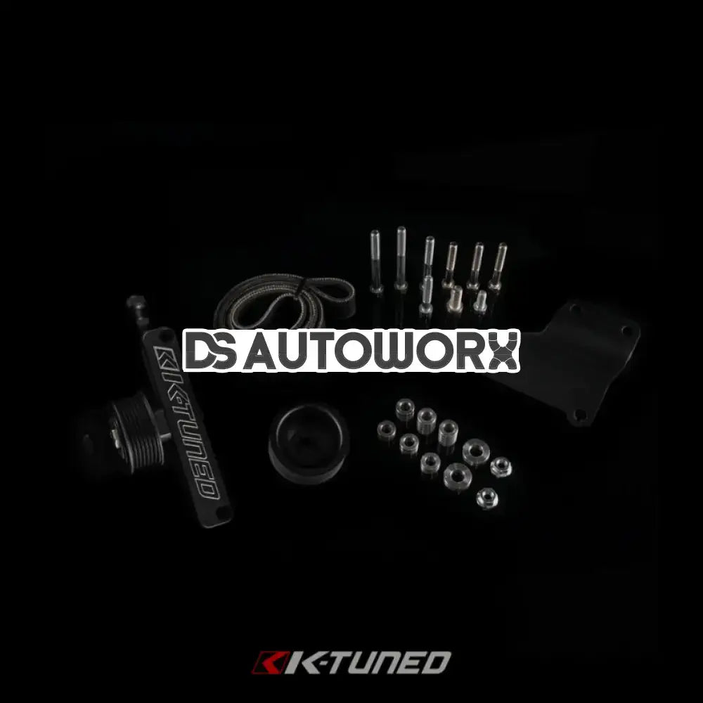 K-Tuned A/C and P/S Eliminator Pulley Kit Universal Honda K20 K24 Main image