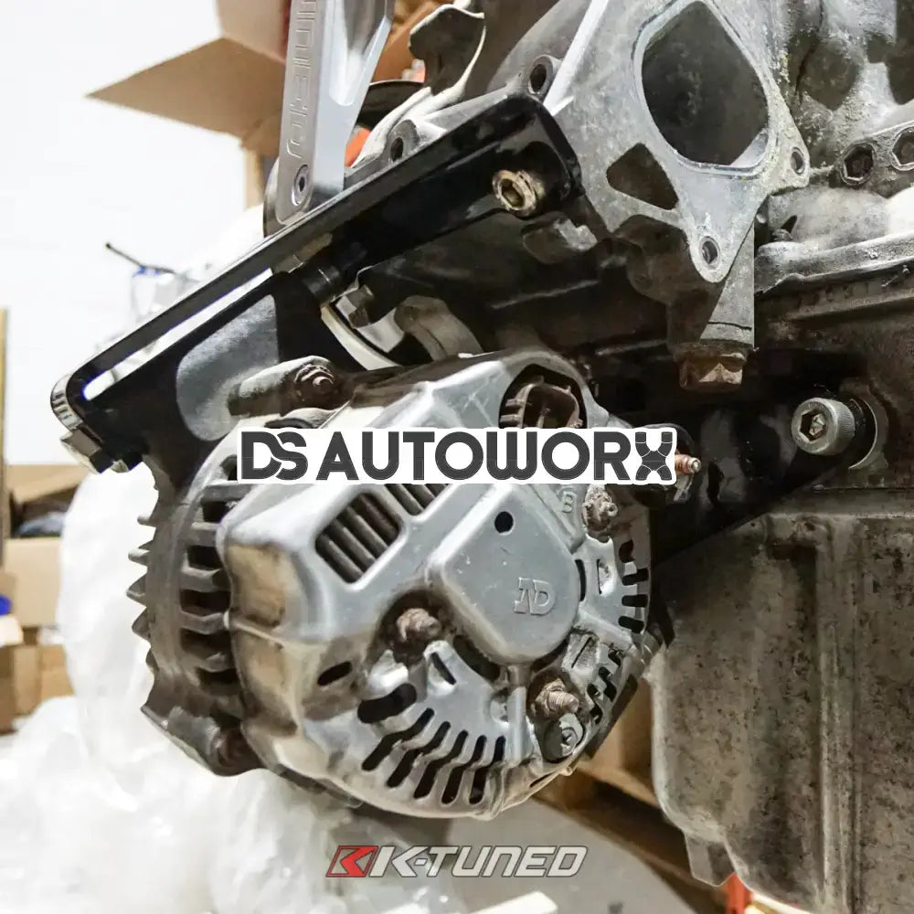 K-Tuned A/C and P/S Eliminator Pulley Kit Universal Honda K20 K24