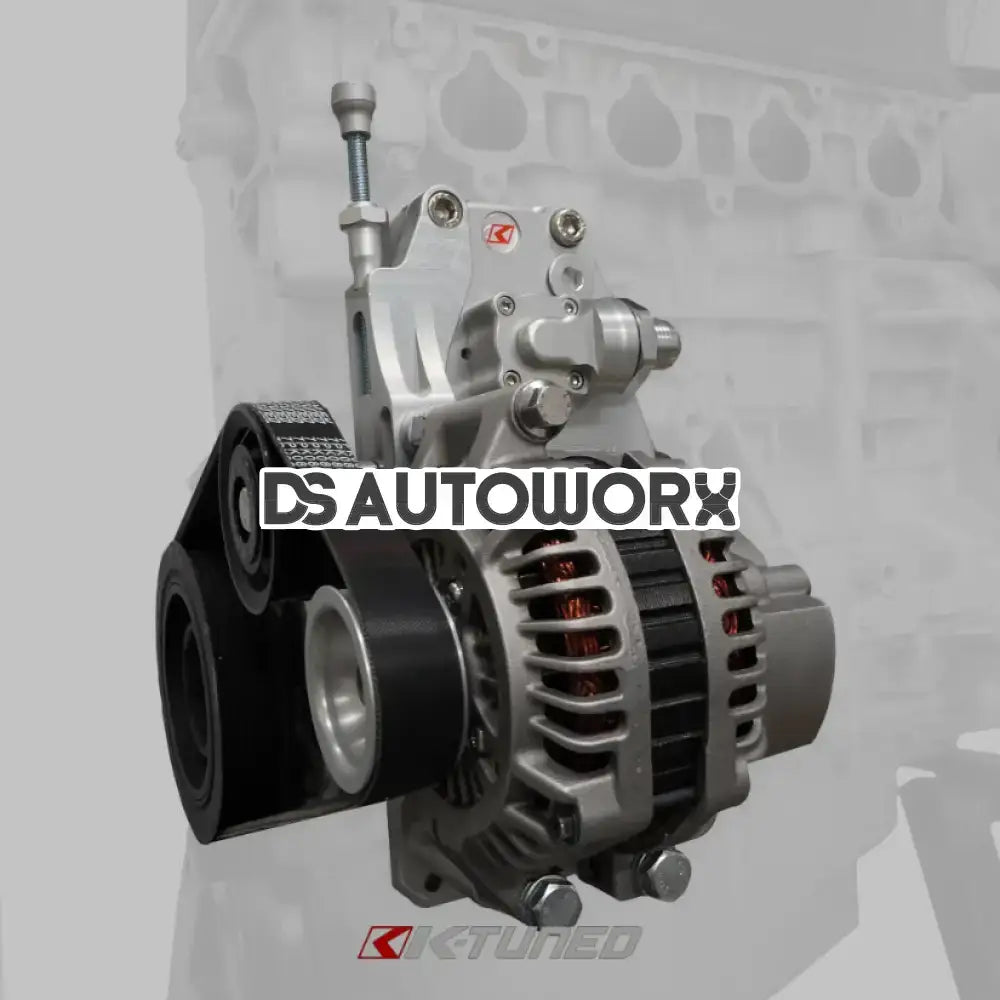 K-Tuned Complete K-Series Alternator Water Plate Kit With Electric Water Pump