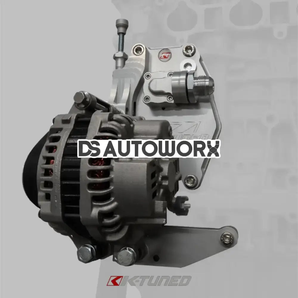 K-Tuned Complete K-Series Alternator Water Plate Kit With Electric Water Pump
