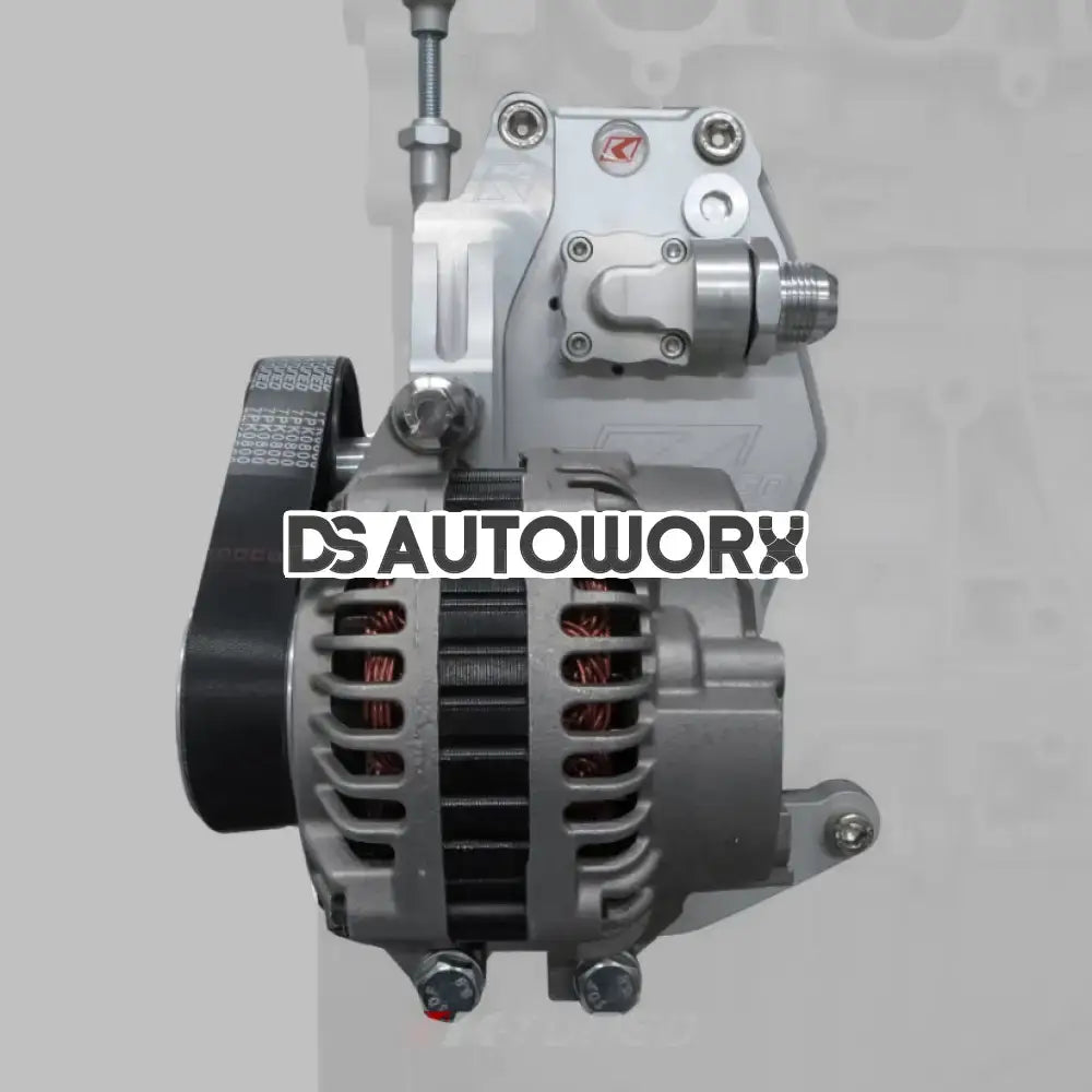 K-Tuned Complete K-Series Alternator Water Plate Kit With Electric Water Pump