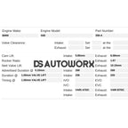 Kelford Cams 288/268 Performance Cams BMW S58