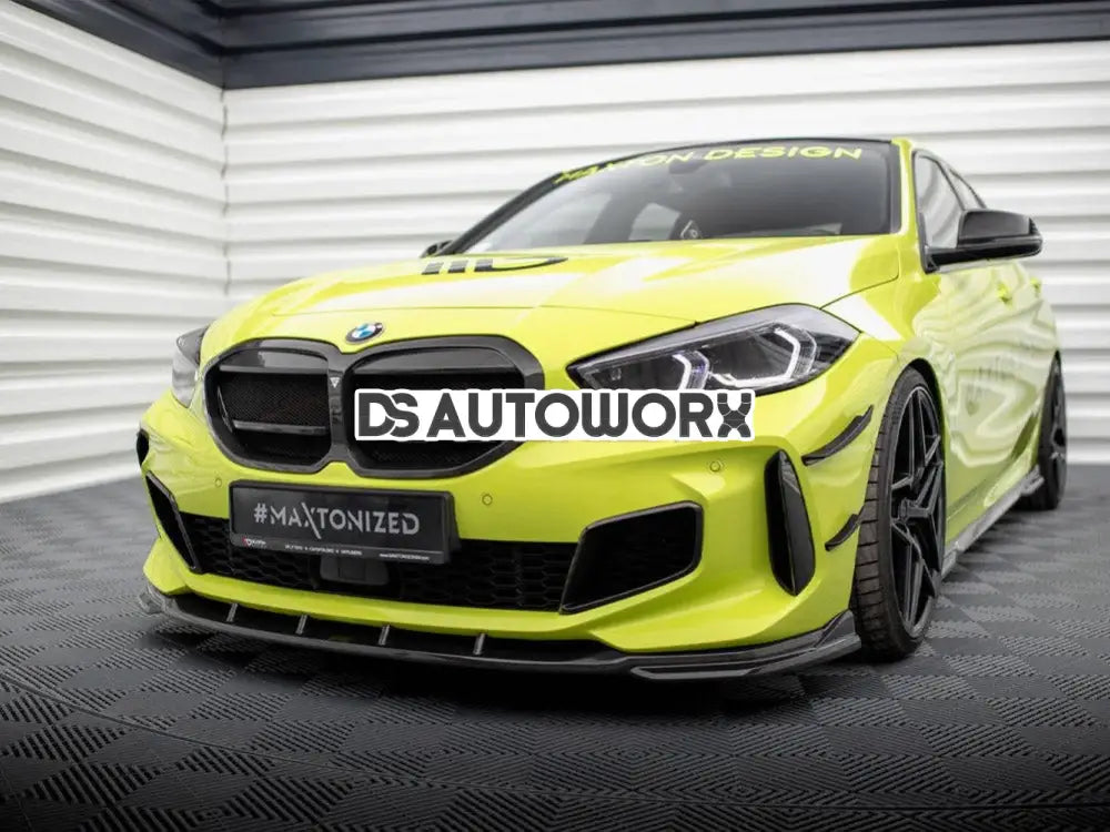 Maxton Design Carbon Fiber Front Splitter BMW 1-Series F40 M-Pack M135i Secondary image