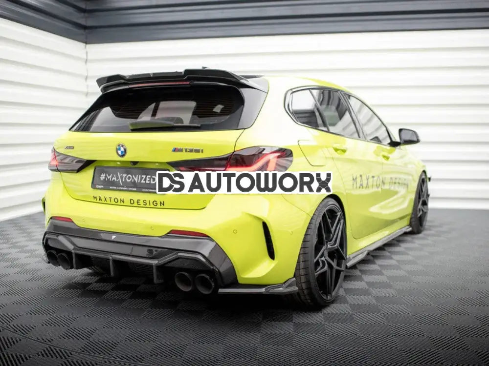 Maxton Design Carbon Fiber Rear Side Splitters BMW 1-Series F40 M-Pack M135i Secondary image