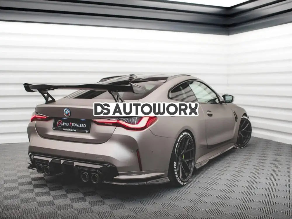 Maxton Design Carbon Fiber Rear Side Splitters BMW M4 G82 Secondary image