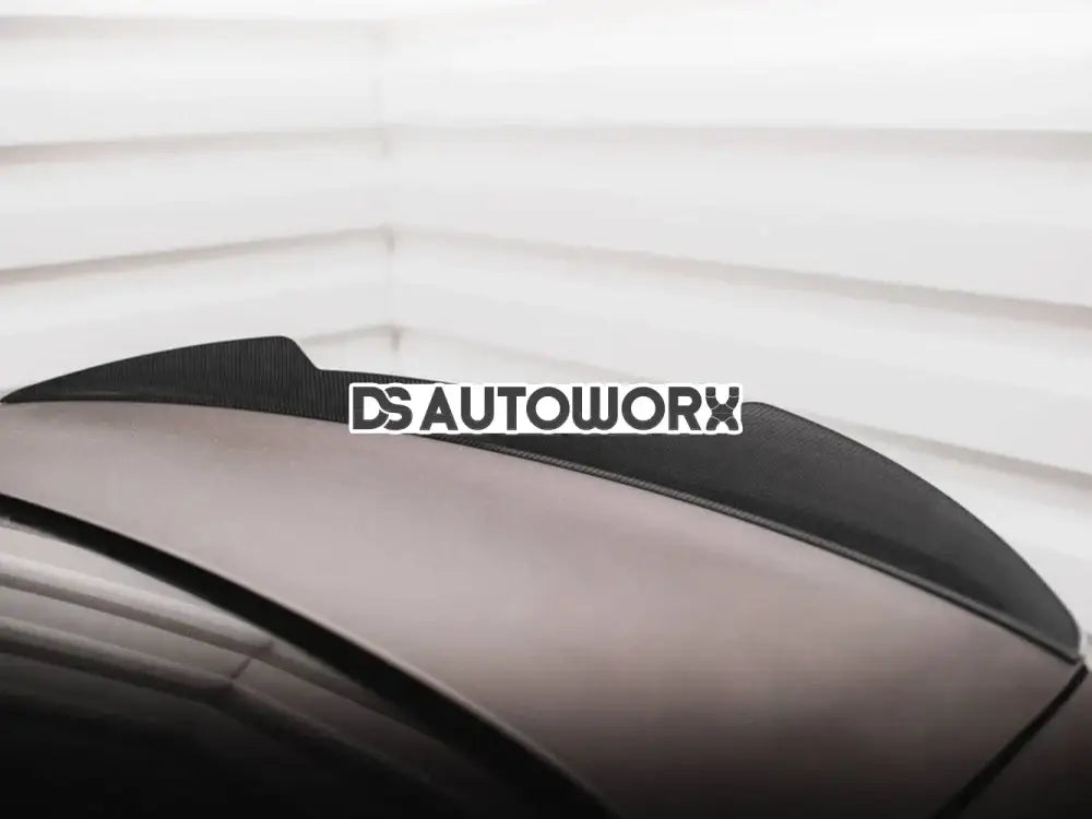 Maxton Design Carbon Fiber Tailgate Spoiler BMW M4 G82