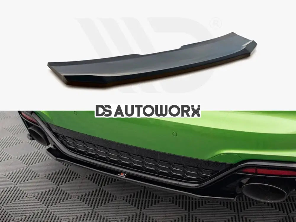 Maxton Design Central Rear Splitter Audi RS5 F5 Facelift Main image