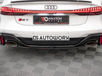 Maxton Design Central Rear Splitter Audi RS6 C8 RS7 C8 2019-