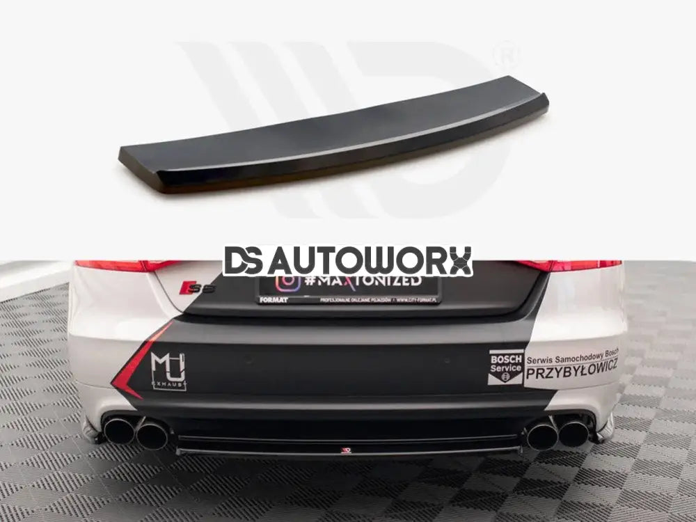 Maxton Design Central Rear Splitter Audi S8 D4 Main image