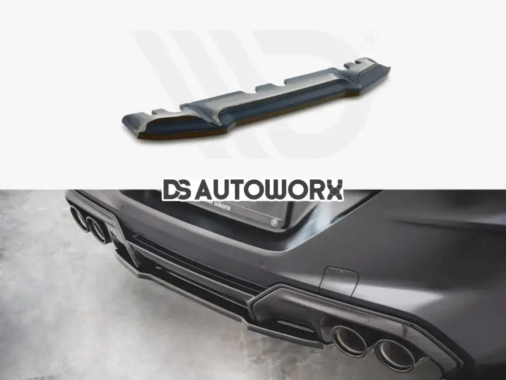 Maxton Design Central Rear Splitter BMW M8 GRAN Coupe F93 2019- Main image