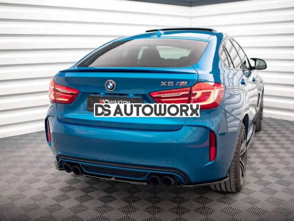 Maxton Design Central Rear Splitter BMW X6 M F86