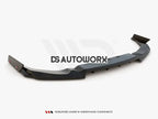 Maxton Design Central Rear Splitter + Flaps Nissan GTR R35 Facelift