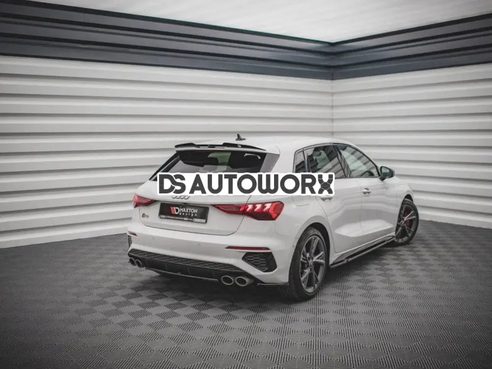 Maxton Design Central Rear Splitter For Audi S3 8Y 2020- Secondary image
