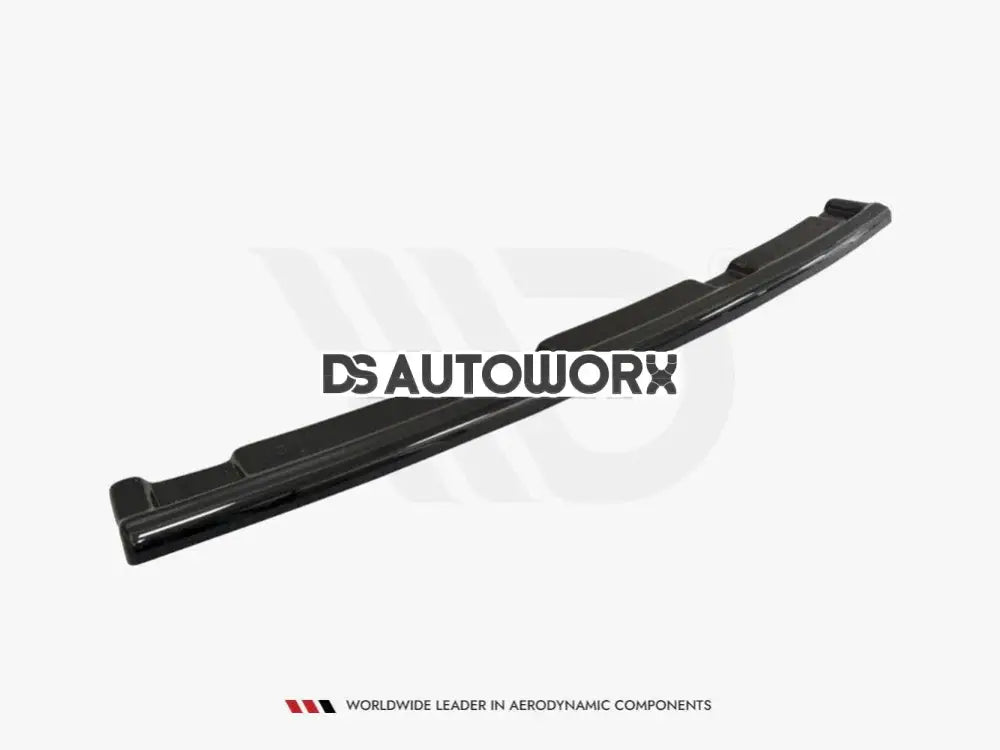 Maxton Design Central Rear Splitter NO Vertical Bars BMW 4-Series F32 M-sport 13-16