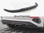 Maxton Design Central Rear Splitter Vertical Bars Audi A3 S-line Sportback 8Y 2020-