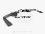 Maxton Design Central Rear Splitter Vertical Bars Mercedes AMG GLE Coupe C167 2019-