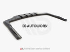 Maxton Design Central Rear Splitter Vertical Bars Mercedes AMG GT 63S 4-door Coupe Aero