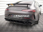 Maxton Design Central Rear Splitter Vertical Bars Mercedes AMG GT 63S 4-door Coupe Aero